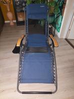 Travel&Co ANWB Relaxstoel met bekerhouder, Ophalen, Zo goed als nieuw, Metaal, Verstelbaar