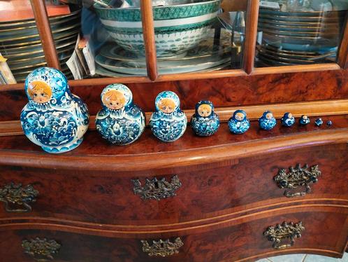Russische Matroesjka poppetje ’s set van10 stuks , Antiek en Kunst, Kunst | Niet-Westerse kunst, Ophalen of Verzenden