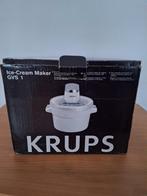 Nieuwe Krups ijsmachine, Witgoed en Apparatuur, IJsmachines, Ophalen of Verzenden, Nieuw
