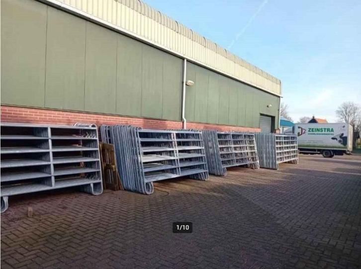 Patura paneelhek vanghek paarden rundvee vleesvee ligboxen, Dieren en Toebehoren, Stalling en Weidegang, Toebehoren