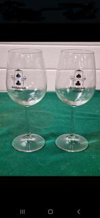 wijnglazen bridgeclub didam 2 stuks, Verzamelen, Glas en Borrelglaasjes, Ophalen of Verzenden, 'T Olde Gre-j, Info@toldegrej.nl