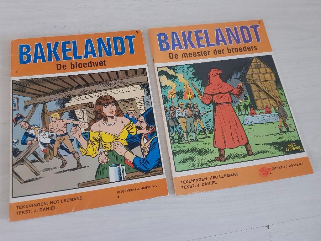 Bakelandt, Boeken, Stripboeken, Gelezen, Meerdere stripboeken, Ophalen of Verzenden