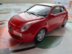 Alfa Romeo MITO 2008 rood (Welly), Hobby en Vrije tijd, Modelauto's | 1:43, Ophalen of Verzenden, Nieuw, Auto, Overige merken