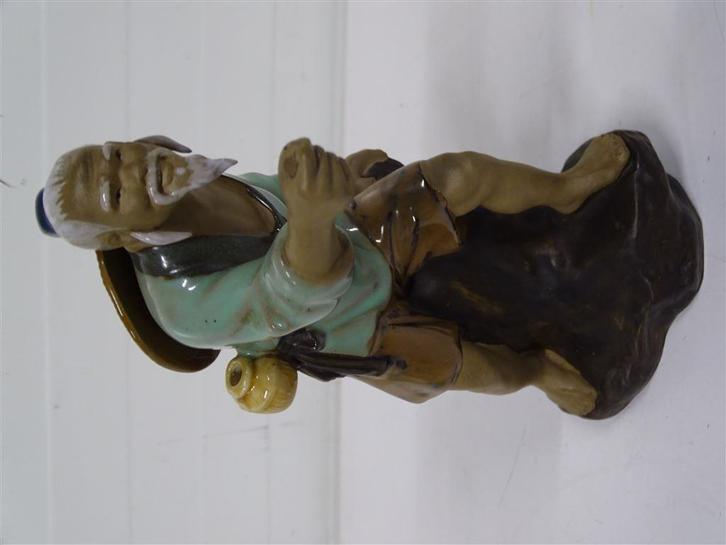 A6102. Keramische Chinese Mudman sculptuur, Antiek en Kunst, Antiek | Keramiek en Aardewerk, Ophalen of Verzenden