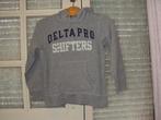 Basic grijze hoody school trui LOGG H&M mt 128 prima staat, Gebruikt, Trui of Vest, H&M, Ophalen of Verzenden