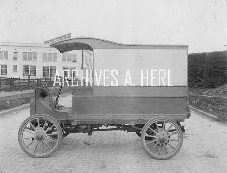 Van Dyke Motor Car Company 1910 auto factory foto, Verzamelen, Automerken, Motoren en Formule 1, Nieuw, Auto's, Verzenden