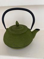 Gietijzeren theepot groen, Ophalen, Gebruikt, Gietijzer, Overige typen