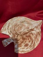 Murano Bonbonschaaltje Bladvorm - Goud/Koper & Zilver, Antiek en Kunst, Ophalen of Verzenden