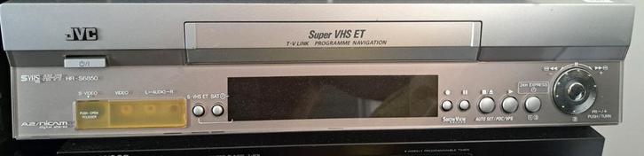 JVC HR-S6850 S-VHS HiFi, Audio, Tv en Foto, Videospelers, Zo goed als nieuw, VHS-speler of -recorder, Ophalen of Verzenden