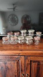 11 wek potten verschillende maten, Huis en Inrichting, Keuken | Potten en Pannen, Ophalen, Zo goed als nieuw, Glas, Pot, Bus of Blik