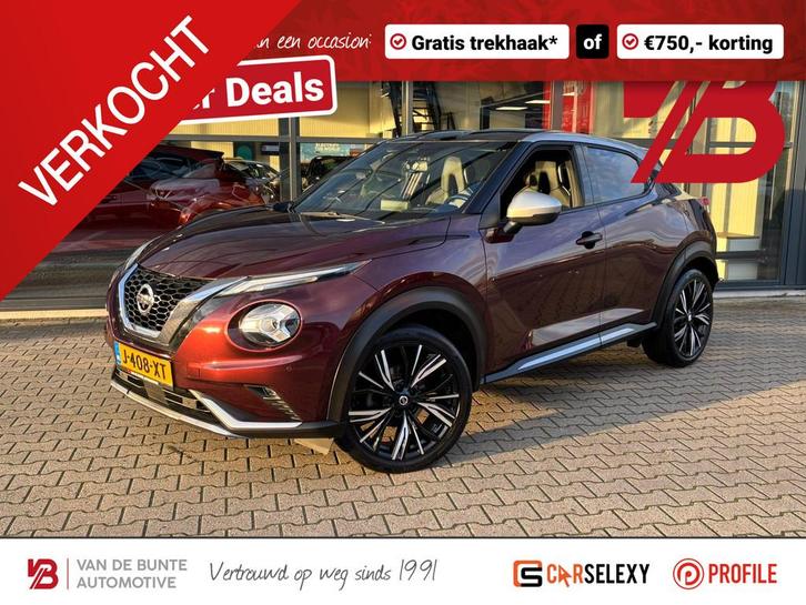 Nissan Juke 1.0 DIG-T N-Design *Tech & Interior Pack!*, Auto's, Nissan, Bedrijf, Te koop, Juke, 360° camera, ABS, Achteruitrijcamera