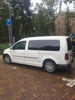 Volkswagen Caddy 2.0 TDI 75KW Maxi 2017 Rolstoel (taxi klaar, Auto's, Stof, Wit, Bedrijf, BTW verrekenbaar