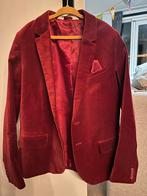 Bordeaux Velours Colbert - Maat 140, Ophalen of Verzenden, Zo goed als nieuw, Jongen, Jas
