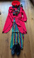 Carnavals kleding, clown, Carnaval, Maat 46/48 (XL) of groter, Ophalen of Verzenden, Zo goed als nieuw