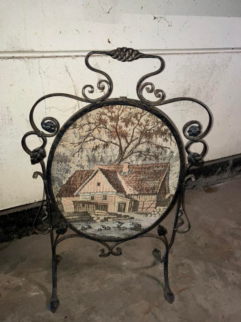Zomer haardscherm., Antiek en Kunst, Antiek | Woonaccessoires, Ophalen