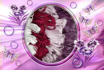 # Hoogwaardig borduurgaren; 447 + 35 nieuwste kleuren # beschikbaar voor biedingen