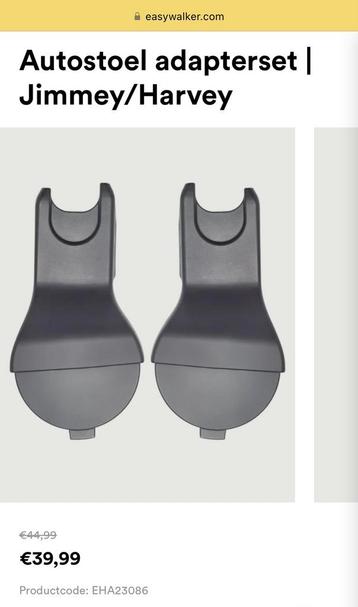 NIEUW: Easywalker autostoel adapter set beschikbaar voor biedingen