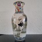Chinees porselein vaas 2 - ibis decor - gemerkt, Ophalen of Verzenden