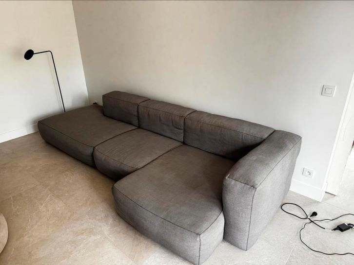 HAY Mags Soft, Huis en Inrichting, Banken | Bankstellen, Gebruikt, Hoekbank, Vierpersoons of meer, 300 cm of meer, 125 tot 150 cm
