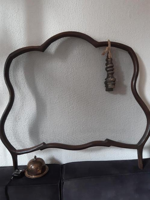 Gr oud raamhor/scherm rek ,landelijk,sober ,stoer brocante, Antiek en Kunst, Curiosa en Brocante, Ophalen