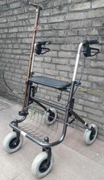 Rollator met wandelstok, Ophalen, Gebruikt