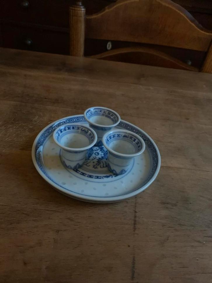 Chinees Rijstwijn Setje Rijstkorrelservies, Antiek en Kunst, Antiek | Porselein, Ophalen