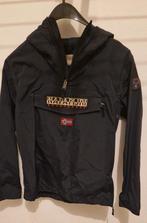 Napapijri Jas Donkerblauw Maat 162, Verzenden, Zo goed als nieuw, Jongen of Meisje, Jas