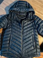 Peak Performance, W Frost down hood jacket, donkerblauw, M, Maat 38/40 (M), Blauw, Peak Performance, Ophalen of Verzenden