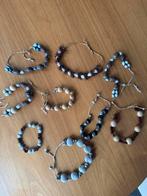 Handgemaakte kralen armbanden, Sieraden, Tassen en Uiterlijk, Armbanden, Gebruikt, Overige kleuren, Ophalen of Verzenden, Met bedels of kralen