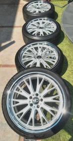 Sport velgen 20 inch 5x112 met zgan merk banden !! 245-35-20, Auto-onderdelen, Banden en Velgen, Ophalen, Band(en), 20 inch, Zomerbanden