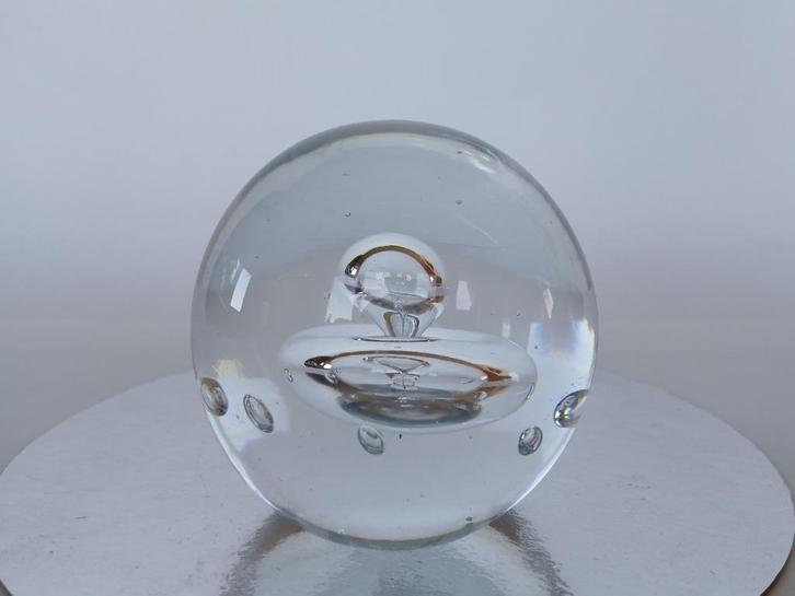 Presse-papier Paperweight Glasobject Leerdam, Antiek en Kunst, Antiek | Glas en Kristal, Ophalen of Verzenden
