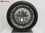 Porsche Cayenne Turbo 20 inch velgen RS Spyder zomerbanden, Auto-onderdelen, Banden en Velgen, Gebruikt, 275 mm, Banden en Velgen