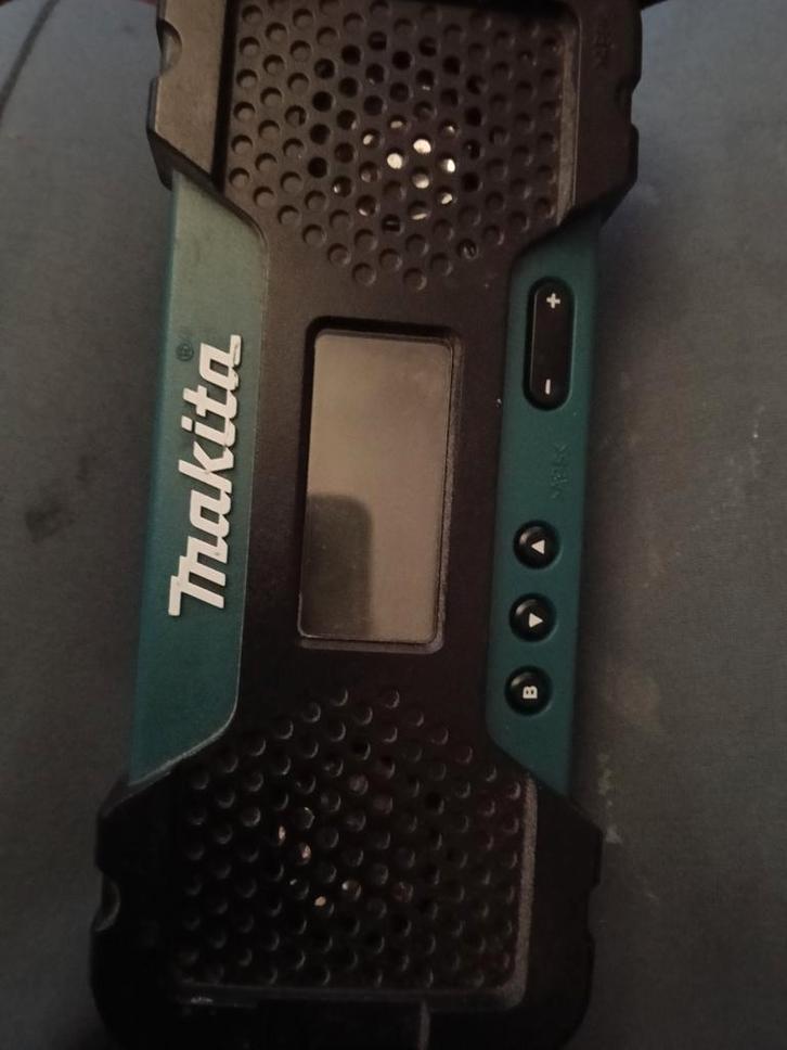 Makita Bouwradio MR051 - Gebruikt, Audio, Tv en Foto, Radio's, Gebruikt, Bouwradio, Ophalen of Verzenden