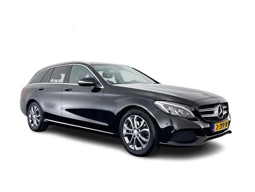 Mercedes-Benz C-Klasse Estate 180 Ambition Aut. *1/2LATHER |, Auto's, Mercedes-Benz, Bedrijf, Te koop, C-Klasse, ABS, Achteruitrijcamera