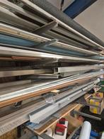 RVS 304/K320 Geborsteld RVS - Afmetingen zie foto, Doe-het-zelf en Verbouw, Metalen, Ophalen