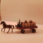H0 Paard en Wagen met Wijnvaten, Ophalen of Verzenden, Gebruikt