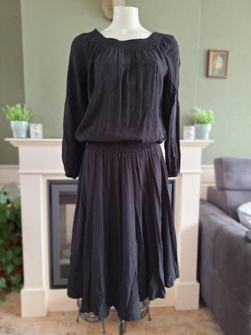La Dress Ladress by Simone zwarte jurk S 36 gratis verz