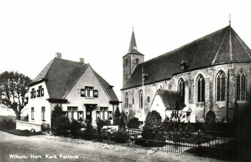 Wilsum, Herv. Kerk Pastorie - ongelopen, Verzamelen, Ansichtkaarten | Nederland, Ongelopen, Overijssel, 1920 tot 1940, Ophalen of Verzenden