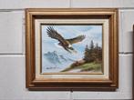 Mooi schilderij met een Adelaar, Antiek en Kunst, Kunst | Schilderijen | Klassiek, Ophalen of Verzenden