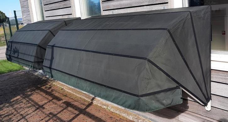 Markiezen zonneschermen., Hobby en Vrije tijd, Overige Hobby en Vrije tijd, Gebruikt, Ophalen