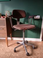 Vintage Ahrend bureaustoel, Ophalen, Gebruikt, Bruin, Bureaustoel
