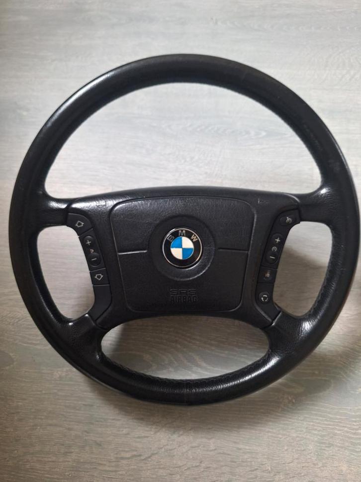 Bmw 5 serie E39 Leder stuur met bediening, Auto-onderdelen, Besturing, BMW, Ophalen of Verzenden