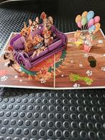 3D Verjaardagskaart - Honden, Ophalen of Verzenden, Nieuw, Feestartikel, Verjaardag