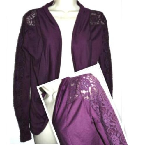 Amisu vestje maat S, Kleding | Dames, Truien en Vesten, Zo goed als nieuw, Maat 36 (S), Paars, Ophalen of Verzenden