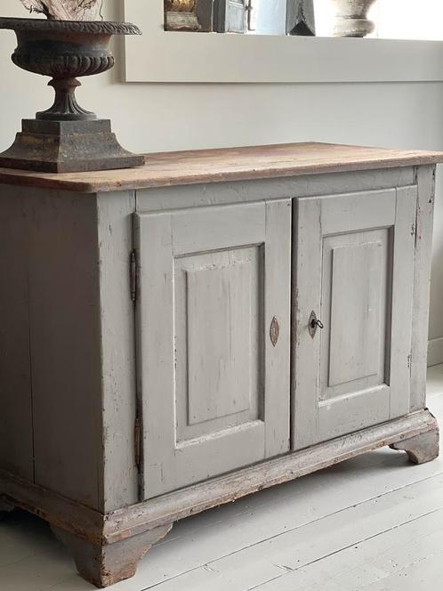 Franse Brocante Kast, Antiek en Kunst, Antiek | Meubels | Kasten, Ophalen