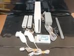 Nintendo Wii incl 20 spellen 2 controllers nunchucks HDMI, Ophalen of Verzenden, Zo goed als nieuw, Met 2 controllers