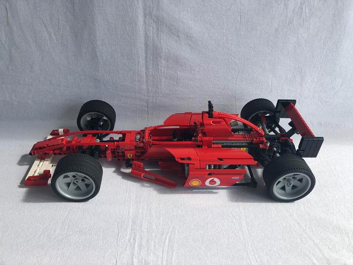 Lego Ferrari 8386 - Ferrari F1 Racer 1:10 (Technic) - K4, Kinderen en Baby's, Speelgoed | Duplo en Lego, Zo goed als nieuw, Lego