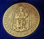 Nederland Historiepenning 1983 400-jarig Waalse kerk Utre, Verzenden, Brons, Nederland