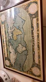 Wereldkaart (kopie)uit de atlas van Ortelius, Ophalen of Verzenden, Zo goed als nieuw, Wereld, Landkaart