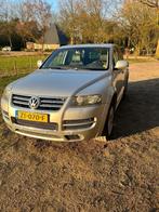 Volkswagen Touareg 6.0 W12 331KW 4MOTION AUT 2005 Grijs, Auto's, Volkswagen, Zwart, Overige carrosserieën, 12 cilinders, Vierwielaandrijving